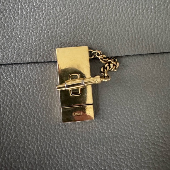 Chloe Leather Drew Crossbody Bag - Picture 10 of 15